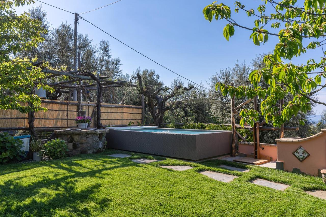 Villa Caruso Private Heated Pool & Sea View Sorrento Eksteriør billede