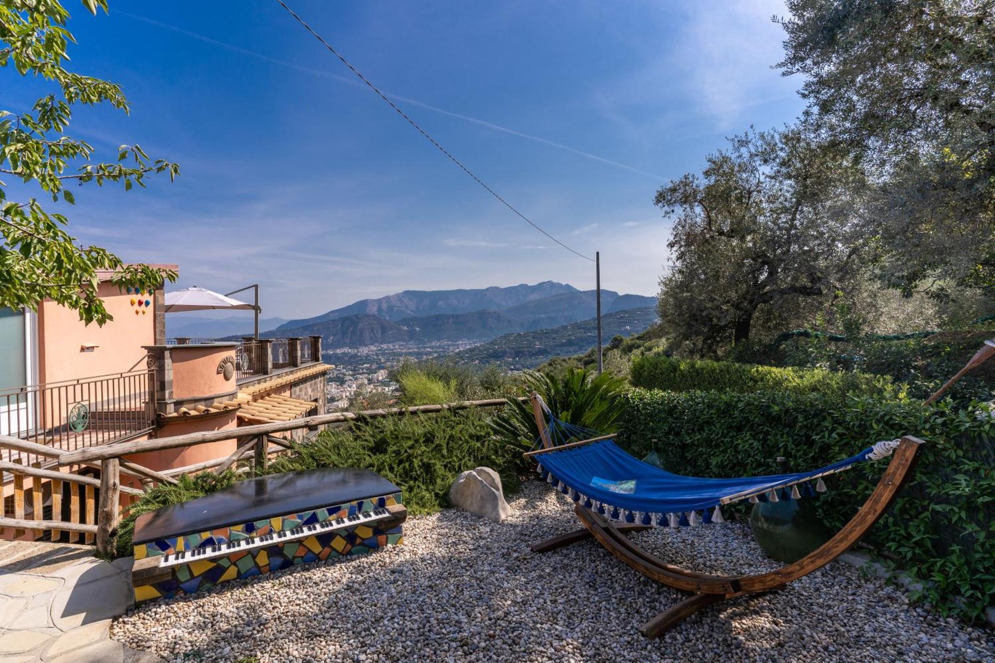Villa Caruso Private Heated Pool & Sea View Sorrento Eksteriør billede
