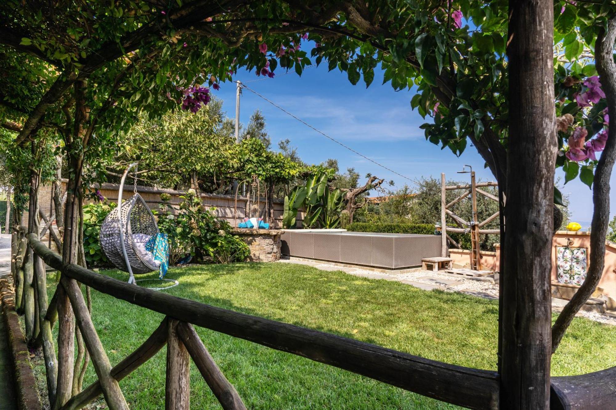 Villa Caruso Private Heated Pool & Sea View Sorrento Eksteriør billede