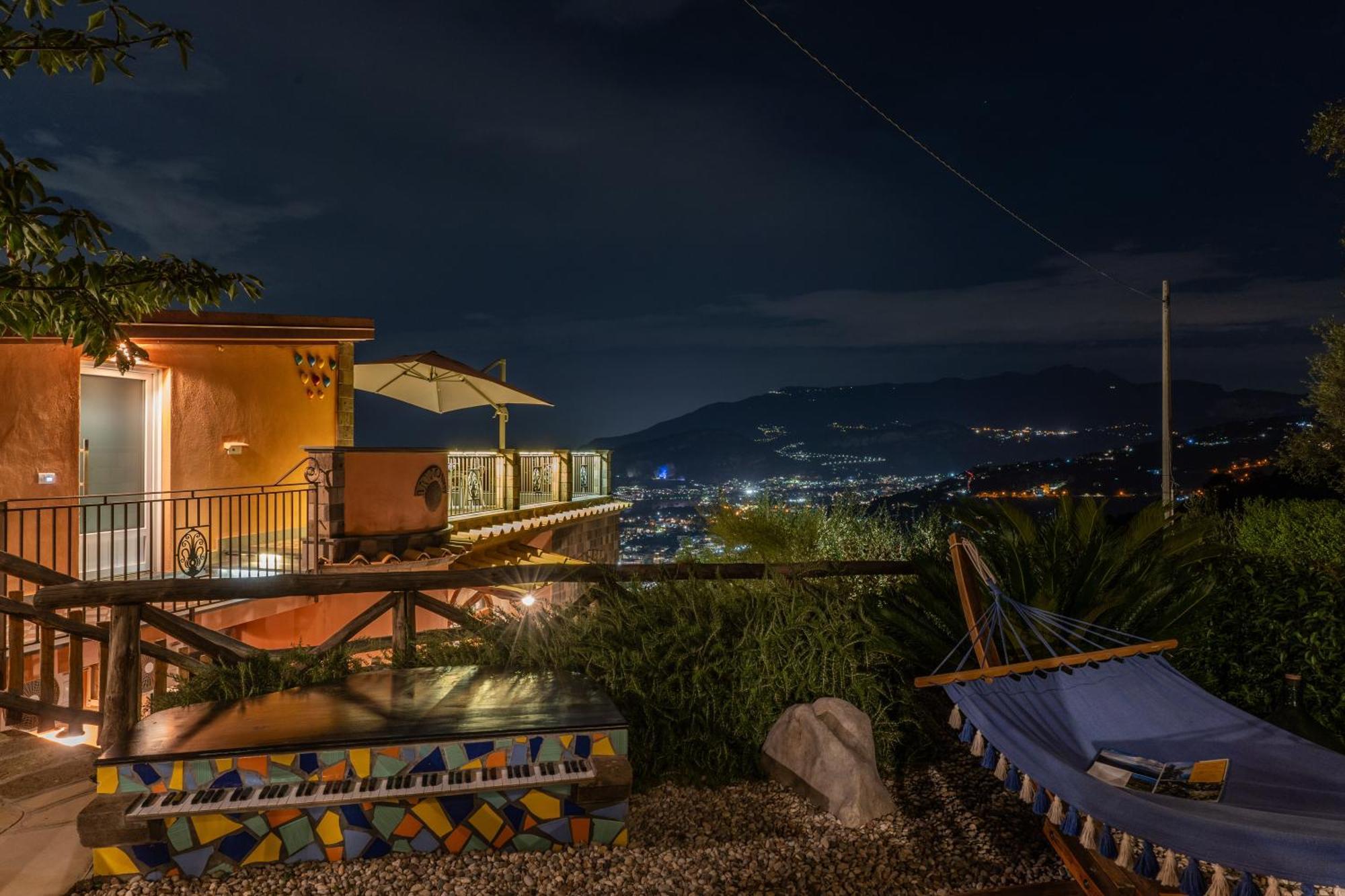 Villa Caruso Private Heated Pool & Sea View Sorrento Eksteriør billede